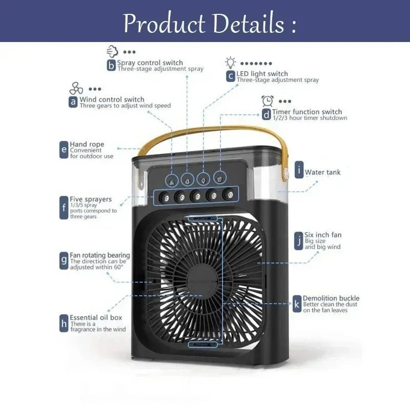 Portable Breeze Comfort Fan